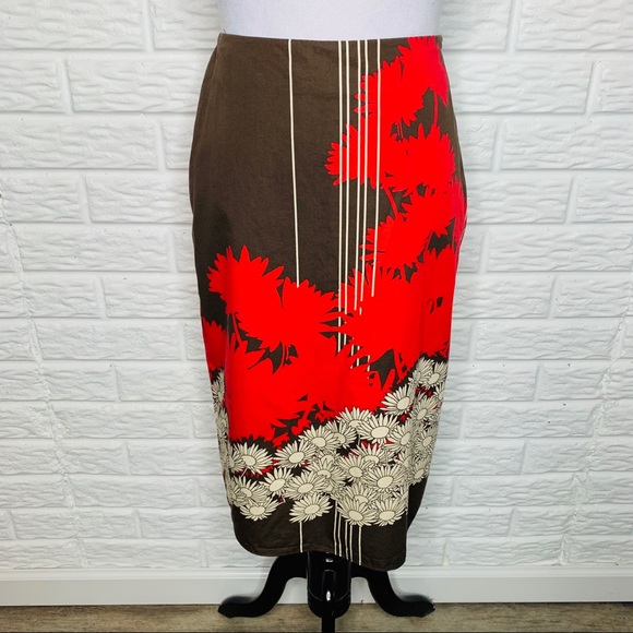 Banana Republic Dresses & Skirts - Banana Republic Retro Floral Pencil Skirt